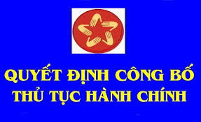 Quyết định về việc công bố Danh mục thủ tục hành chính được tái cấu trúc dựa trên dữ liệu trong lĩnh vực hộ tịch thuộc phạm vi, chức năng quản lý của Sở Tư pháp