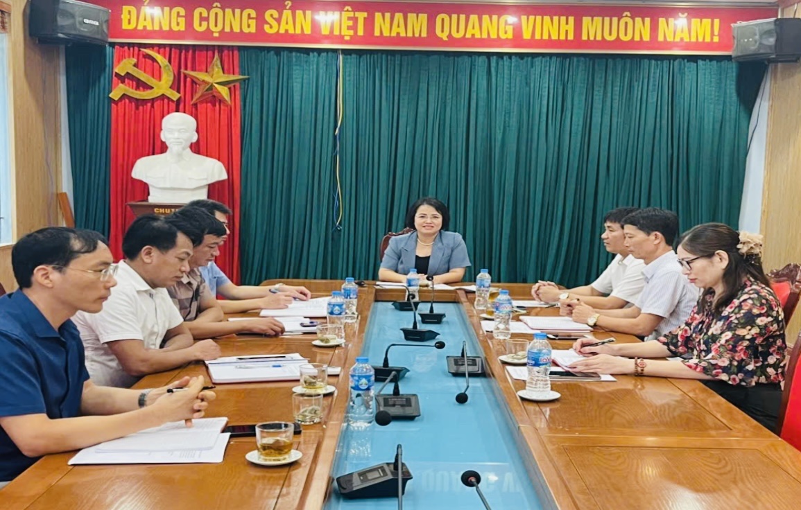 Uỷ ban Kiểm tra Đảng ủy triển khai nhiệm vụ  khi thực hiện mô hình chính quyền địa phương 2 cấp 6 tháng cuối năm